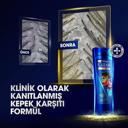 Champú Clear Men Legend de CR7 Cristiano Ronaldo - 350ml | Edición Limitada
