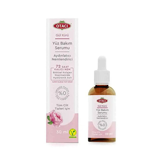 Sérum Hydratant et Éclat Otacı à la Rose 30 ml - Formule naturelle