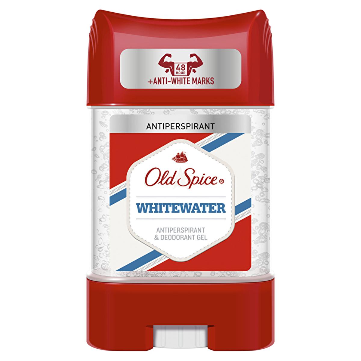 Old Spice Whitewater Clear Men's Deodorant Stick - Long-Lasting Fragrance & Sweat Protection