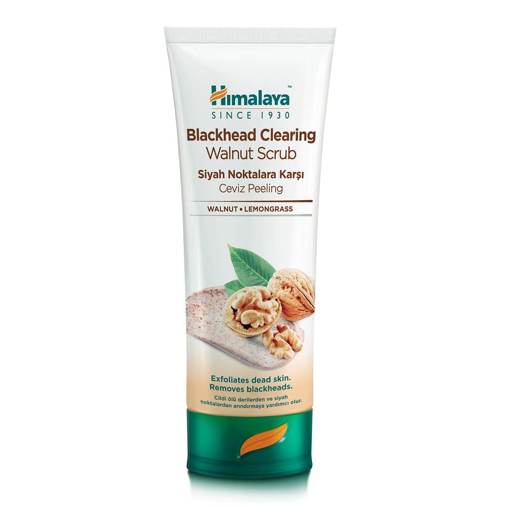 Gommage aux noix Himalaya pour éliminer les points noirs et lisser la peau 75 ml