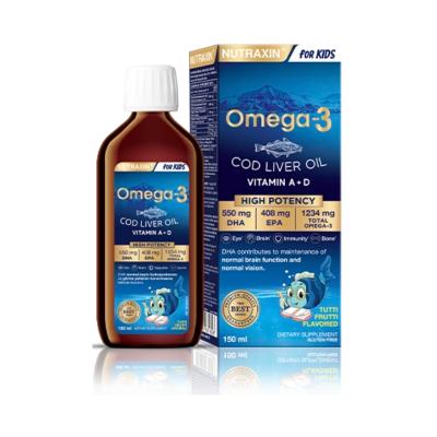 Jarabe Nutraxin Kids Omega-3 - 150 ml | Sabor Tutti Frutti