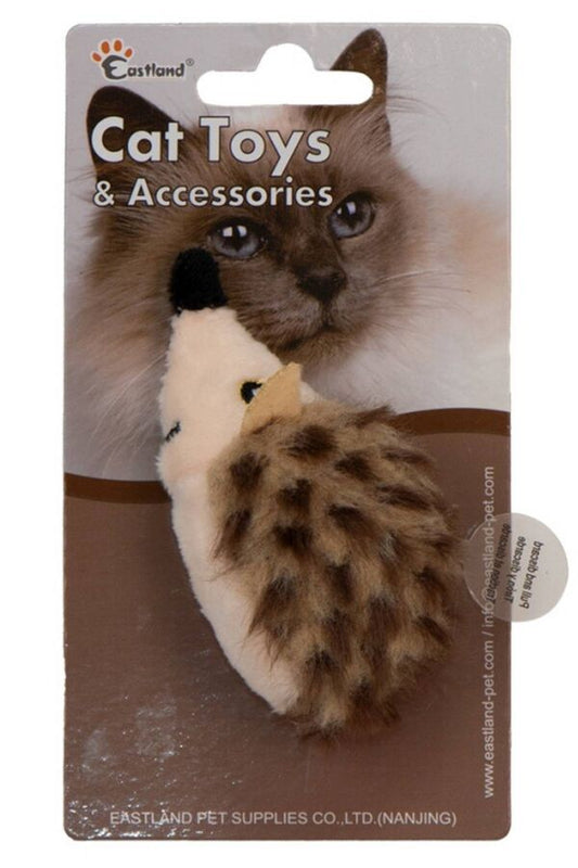 Eastland Catnip Plush Hedgehog with Digital Sound 9.5cm