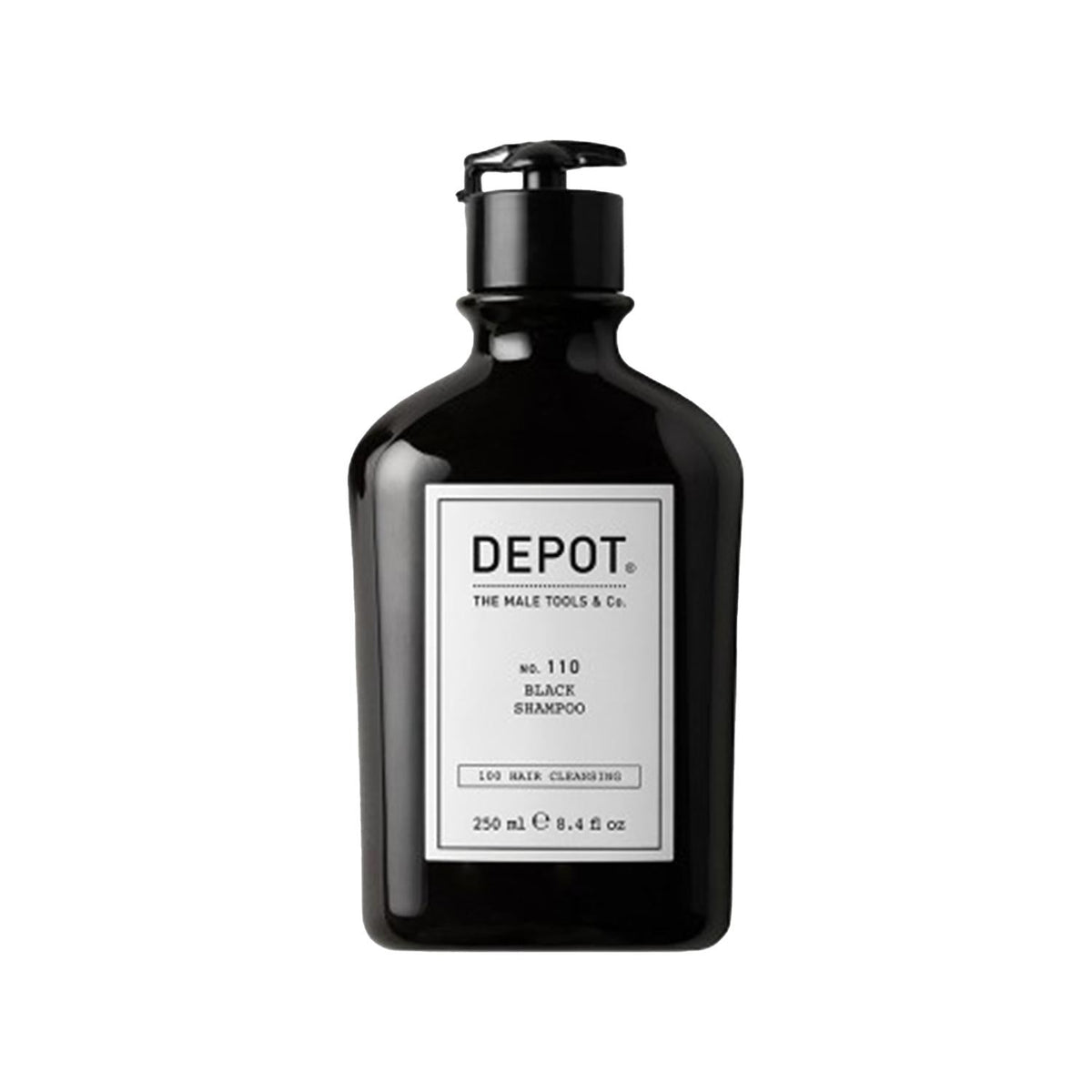 Shampooing noir Depot n° 110 pour cheveux gris et blancs 250 ml