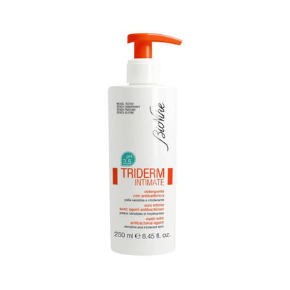 BioNike Triderm Intima - Limpiador suave pH 3.5 para cuidado sensible, 250 ml