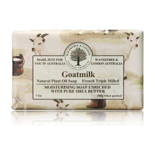 Wavertree & London French Triple Milled Goatmilk Moisturizing Soap 7 oz Moisturizing Soap Pasteur Pharmacy