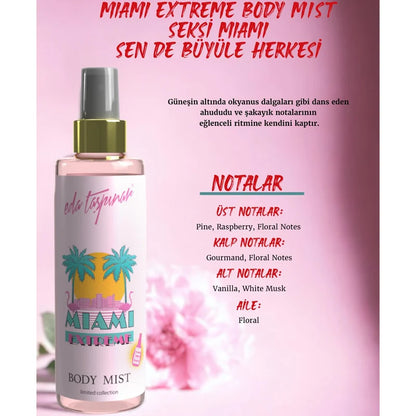 Eda Taspinar Miami Extreme Body Mist Aroma Tropical 200ml