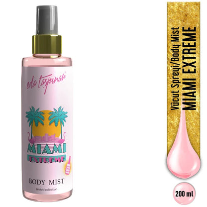 Eda Taspinar Miami Extreme Body Mist Aroma Tropical 200ml