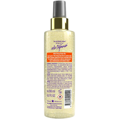 Brume corporelle scintillante pour le corps Wild Things d'Eda Taspinar pour un éclat radieux 200 ml