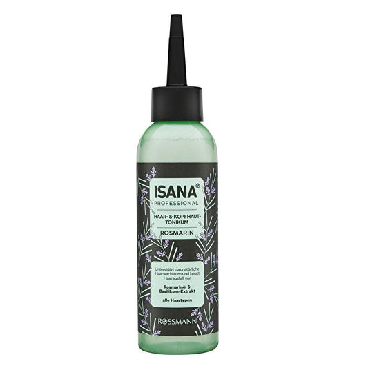 Tónico capilar de romero Isana Professional 100 ml - Solución para el cuidado del cabello | Vegano