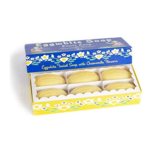 Boîte de 6 savons au blanc d'œuf Kalastyle / 454 g