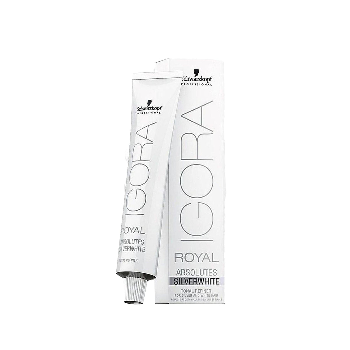 Schwarzkopf Igora Royal Absolutes Silver Hair Toner - Maintains Vibrant White Hair Tones, 2.03 fl oz
