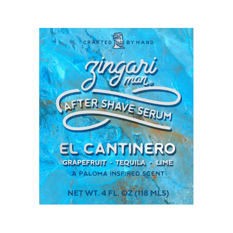 Zingari Man El Cantinero Shaving Collection Shaving Set Pasteur Pharmacy Aftershave Serum 4 oz