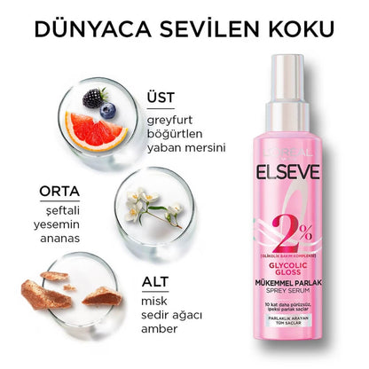 Sérum capilar L'Oréal Paris Elseve Glycolic Gloss brillo 150 ml