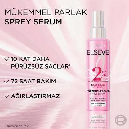 Sérum capilar L'Oréal Paris Elseve Glycolic Gloss brillo 150 ml