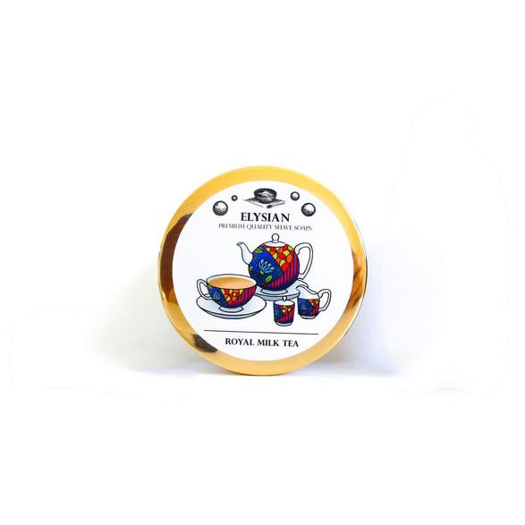 Elysian Royal Milk Tea Shaving Collection Shaving Kit Pasteur Pharmacy Shaving Soap