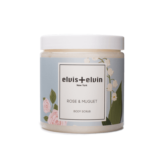 Rose & Muguet Body Scrub with Dead Sea Salt 300ml