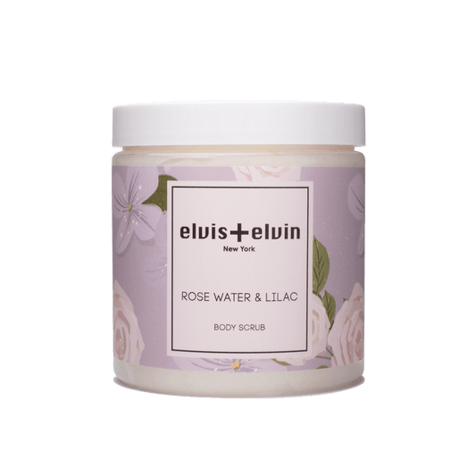 Rose Water & Lilac Body Scrub with Dead Sea Salt 300ml