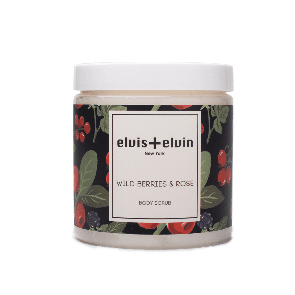 Wild Berries & Rose Body Scrub with Dead Sea Salt 300ml