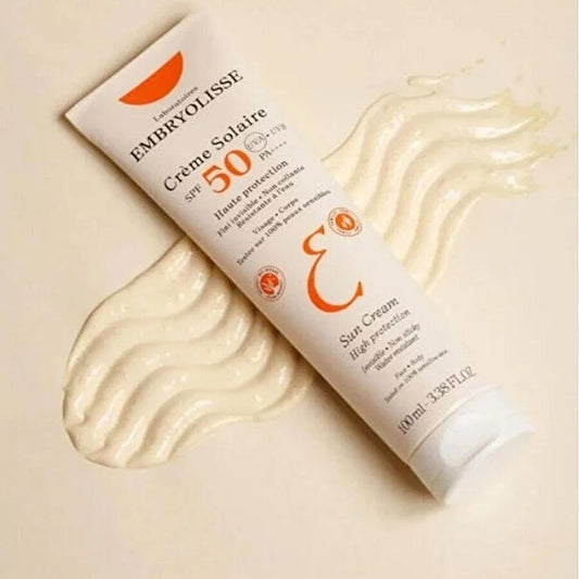 Embryolisse Sun Creme Solaire SPF50 High Protection 100ml