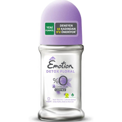 Desodorante Roll-On Floral Emotion Detox para mujer 50ml