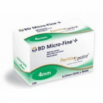 Agujas para pluma BD Micro-Fine Plus 4mm 32G (x100)