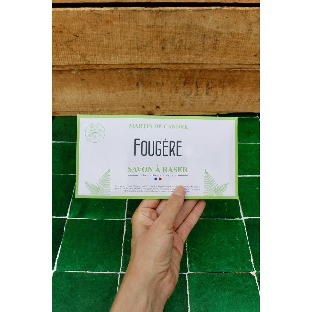 Martin de Candre Fern Fougere Collection Shaving Soap Shaving Soap Pasteur Pharmacy Envelope
