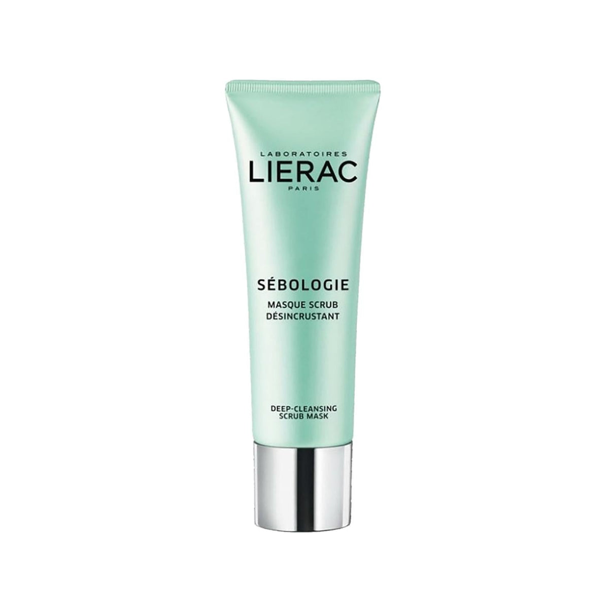 Lierac Sebologie Deep Cleansing Scrub Mask - Purifying Skincare for Oily & Acne-Prone Skin, 1.69 fl oz