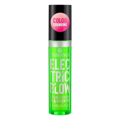 Baume teinté changeant de couleur Essence Electric Glow pour lèvres et joues 6 g