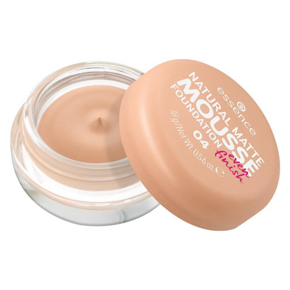 Fond de teint mousse mat naturel Essence 04 Natural Finish 16 g