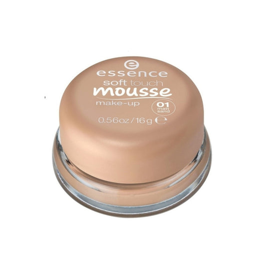 Essence Soft Touch Mousse Matt Sand 01 Foundation 16g