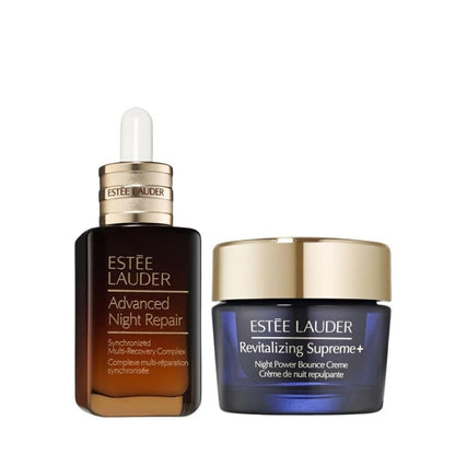 Set de cuidado de la piel revitalizante Night Repair Duo de Estée Lauder