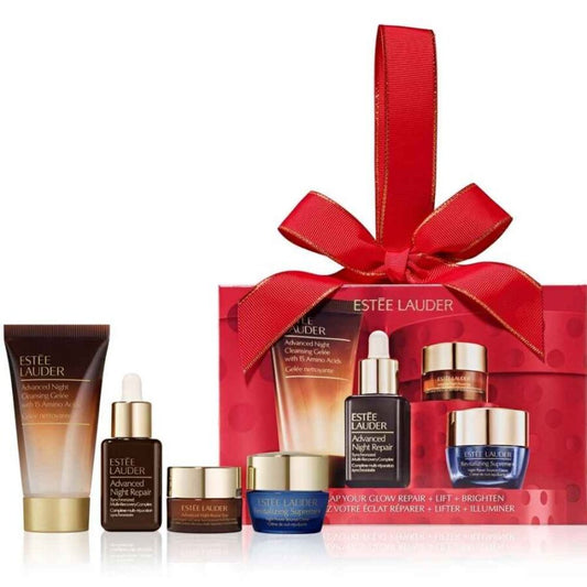 Estee Lauder Unwrap Your Glow Repair + Lift + Brighten Set