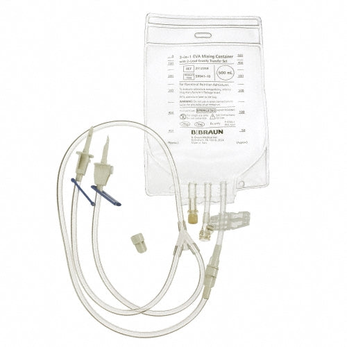 500 mL EVA TPN (Total Parenteral Nutrition) Bags, Case of 50 Medical Supplies Pasteur Pharmacy