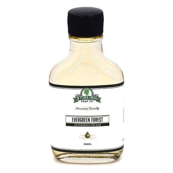 Stirling Soap Co. Evergreen Forest Shaving Collection Shaving Set Pasteur Pharmacy Aftershave 3.4oz