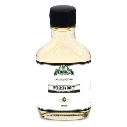 Stirling Soap Co. Evergreen Forest Shaving Collection Shaving Set Pasteur Pharmacy Aftershave 3.4oz