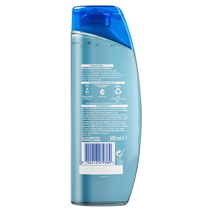 Champú anticaspa Head & Shoulders - Clínicamente probado, sin siliconas, 72h de protección - 10.14 fl oz