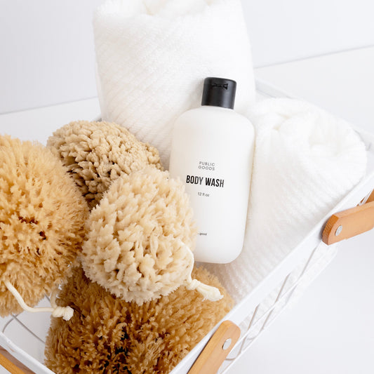 Exfoliating Grass Sea Sponge Personal Care Public Goods