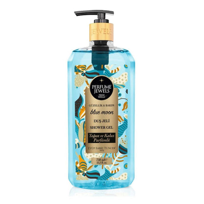 Gel douche Eyup Sabri Tuncer Blue Moon, fraîcheur et propreté, 750 ml