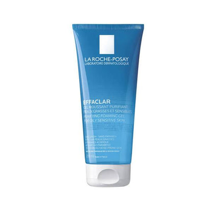 La Roche Posay Effaclar Gel 200ml - Gel limpiador facial sin jabón para pieles sensibles y grasas