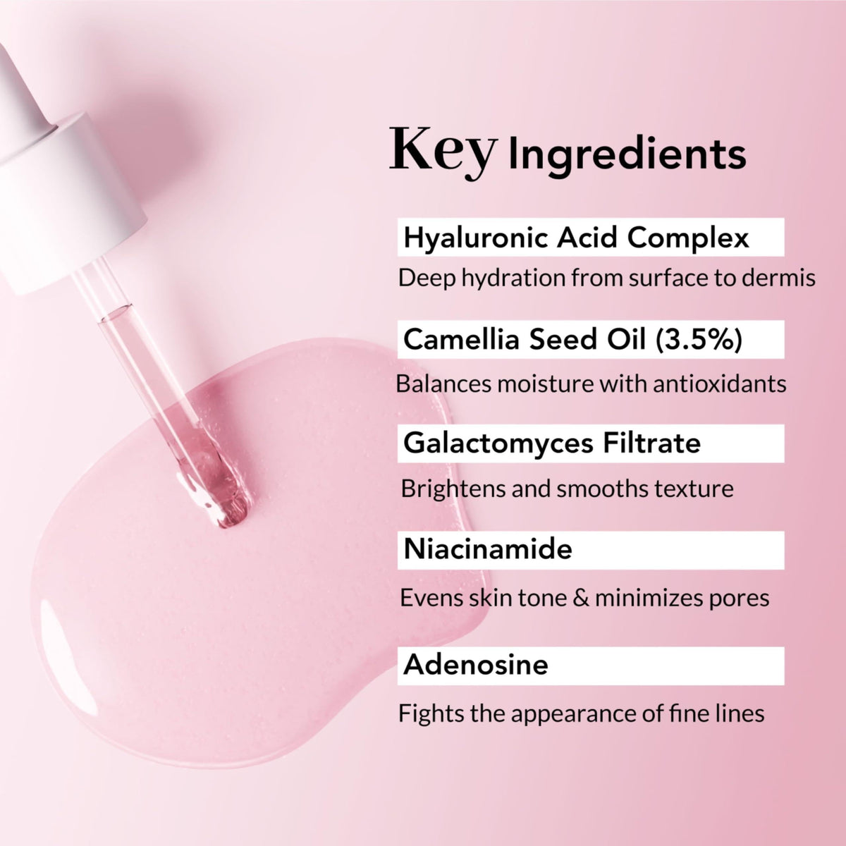 Dual Glow Hyalu balance Serum 1.01 fl oz Hyaluronic Acid Serum Perfect Balance