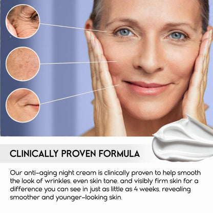 Night Cream for Women Anti aging Retinol Night Cream for Face Wrinkle Cream