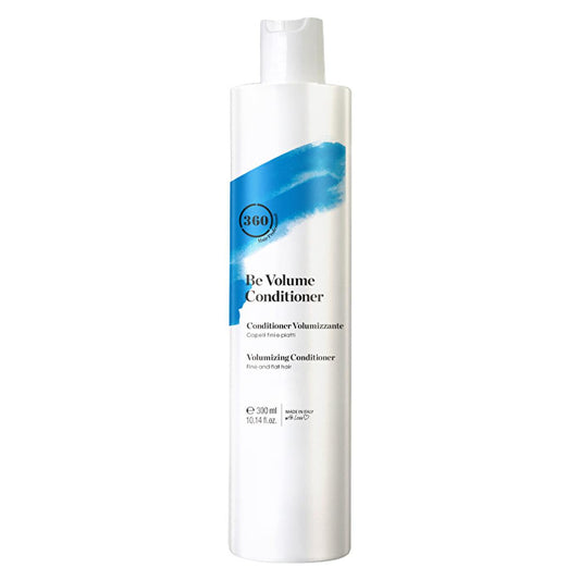 360 Hair Professional: Acondicionador de volumen para el cabello - Fórmula ligera para cabello fino con bambú y pantenol (300 ml)