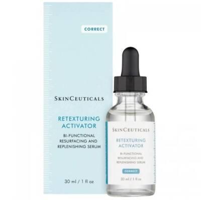 Skinceuticals Retexturing Activator : Sérum visage à l'acide hyaluronique et à l'acide glycolique pour améliorer le grain de peau, réduire les rides et illuminer le teint (30 ml)