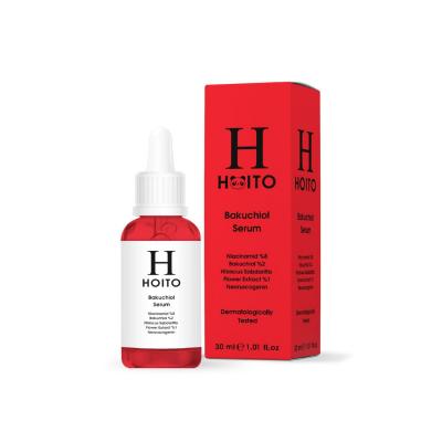 Sérum au Bakuchiol Hoito 30 ml - Sérum anti-âge à la niacinamide, alternative au rétinol pour peaux sensibles