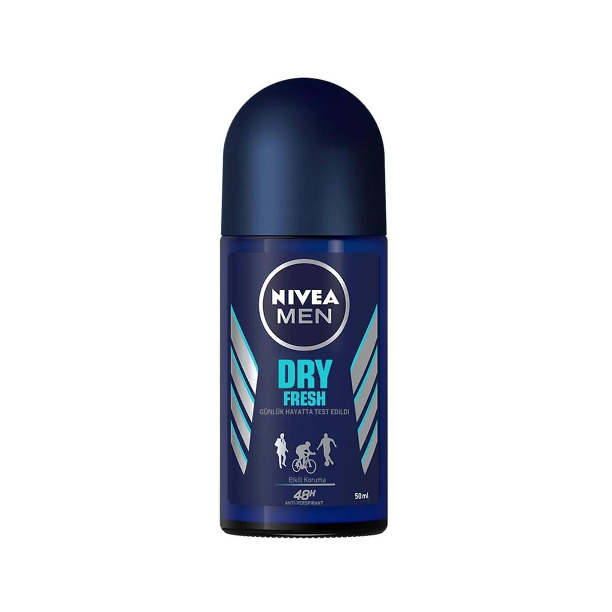 Nivea Men Dry Fresh Roll-On Deodorant for Men - Long Lasting Freshness & Dryness