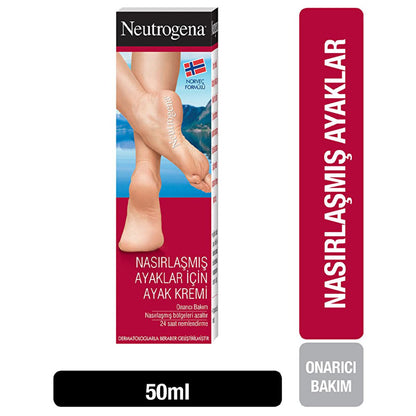 Crema para pies con callosidades Neutrogena - Crema hidratante a base de urea para el alivio de la piel seca - 1.69 fl oz