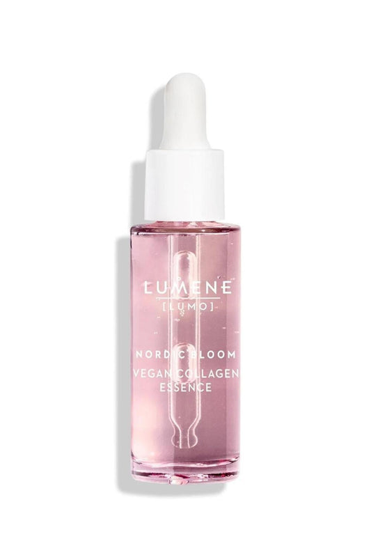 Sérum Essence Collagène Vegan Lumene - Soin hydratant anti-âge à l'acide hyaluronique et extrait de cerise suédoise - 30 ml