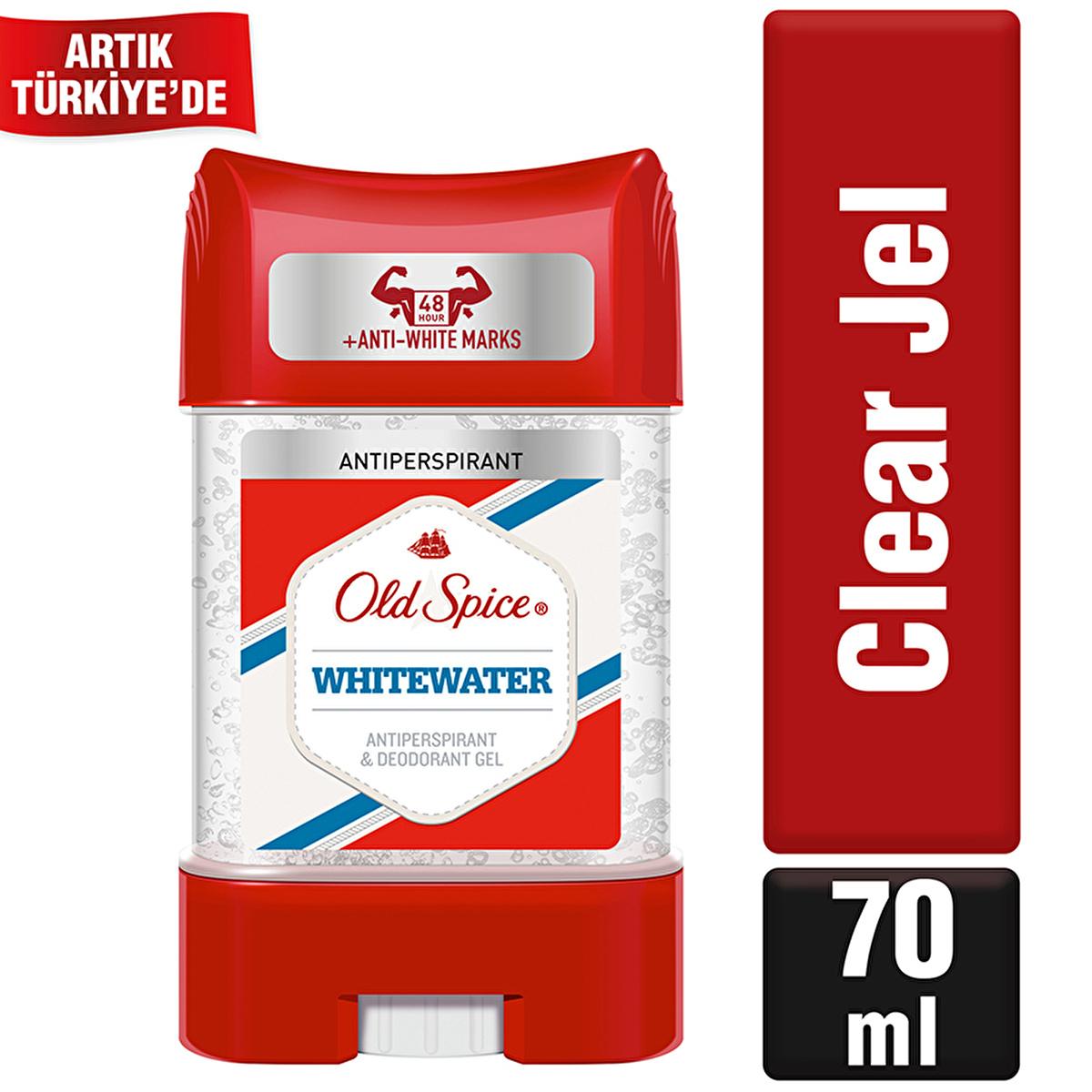 Old Spice Whitewater Clear Men's Deodorant Stick - Long-Lasting Fragrance & Sweat Protection