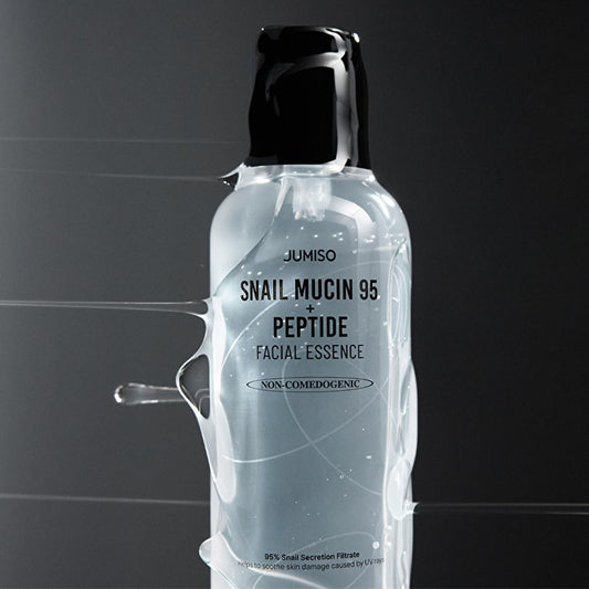 Sérum visage à la mucine d'escargot et aux peptides Jumiso : booste l'élasticité, répare la barrière cutanée, formule anti-âge coréenne - 50 ml