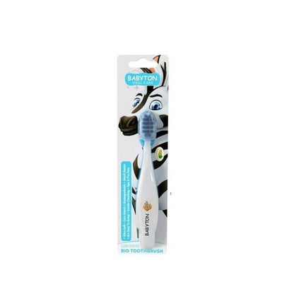 Babyton Bio Soft Zebra Toothbrush for Kids 1 Count